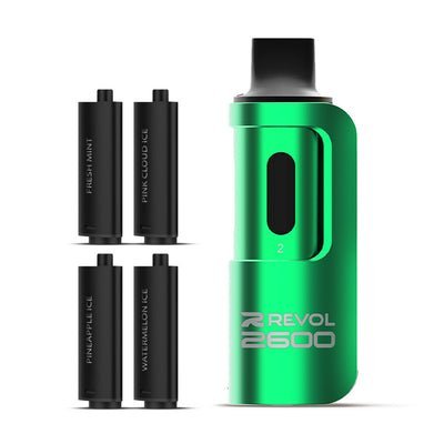 4 in 1 Revol 2600 Puffs Disposable Vape Pod Kit - Vape Villa