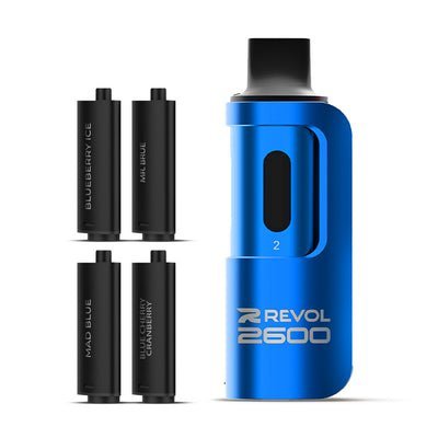 4 in 1 Revol 2600 Puffs Disposable Vape Pod Kit - Vape Villa