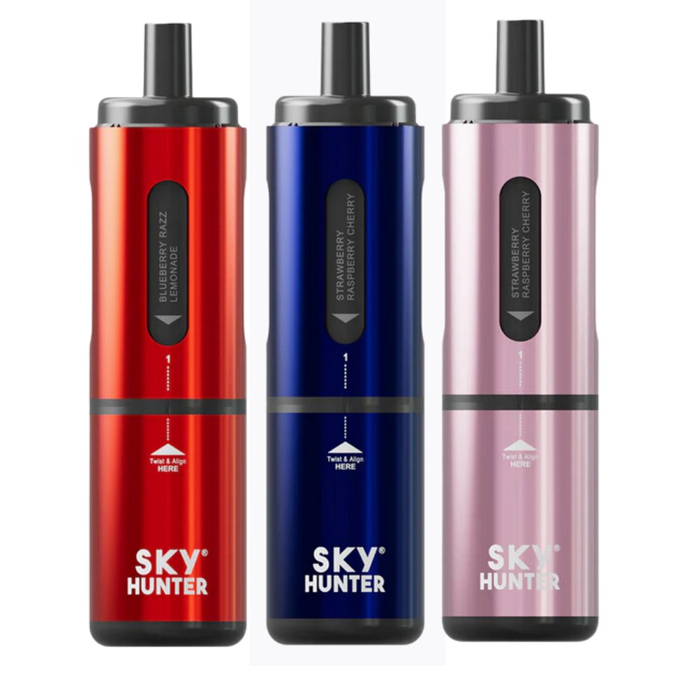 4 in 1 Sky Hunter 2600 Puffs Disposable Vape Pod Kit - Vape Villa