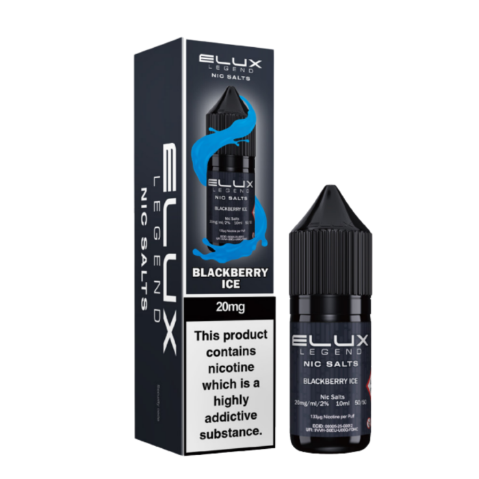 Elux Legend Nic Salts - 10ml E-liquids (BOX OF 10) Wholesale!