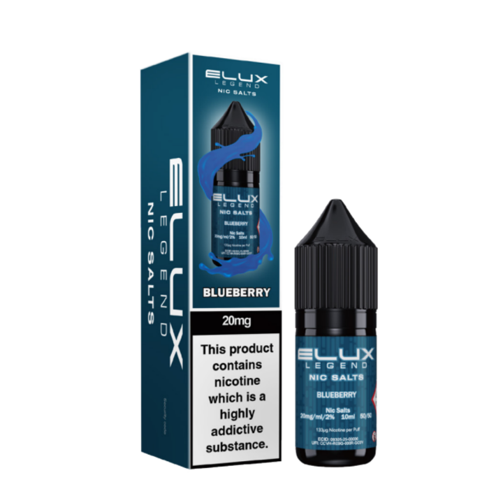 Elux Legend Nic Salts - 10ml E-liquids (BOX OF 10) Wholesale!