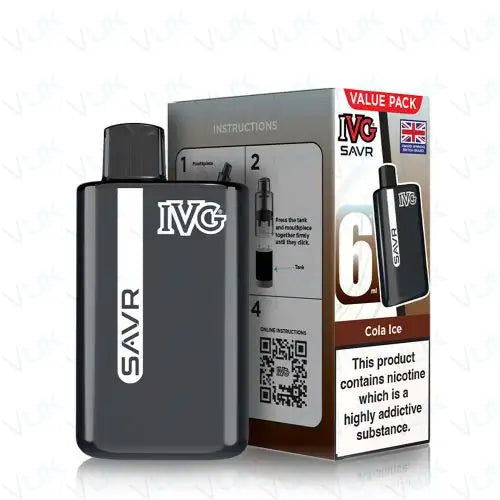 IVG SAVR Prefilled Pod Vape Kit Nicotine Strength 20mg