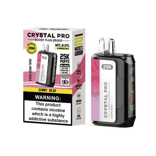 Crystal Pro Boost Plus 25k Disposable Vape