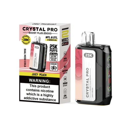 Crystal Pro Boost Plus 25k Disposable Vape