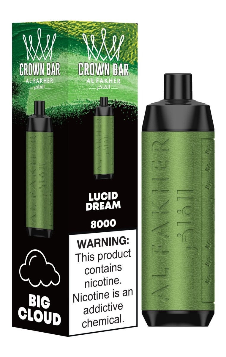 Al Fakher Crown Bar 8000 Puffs Disposable Vape Pack of 10 - Vape Villa