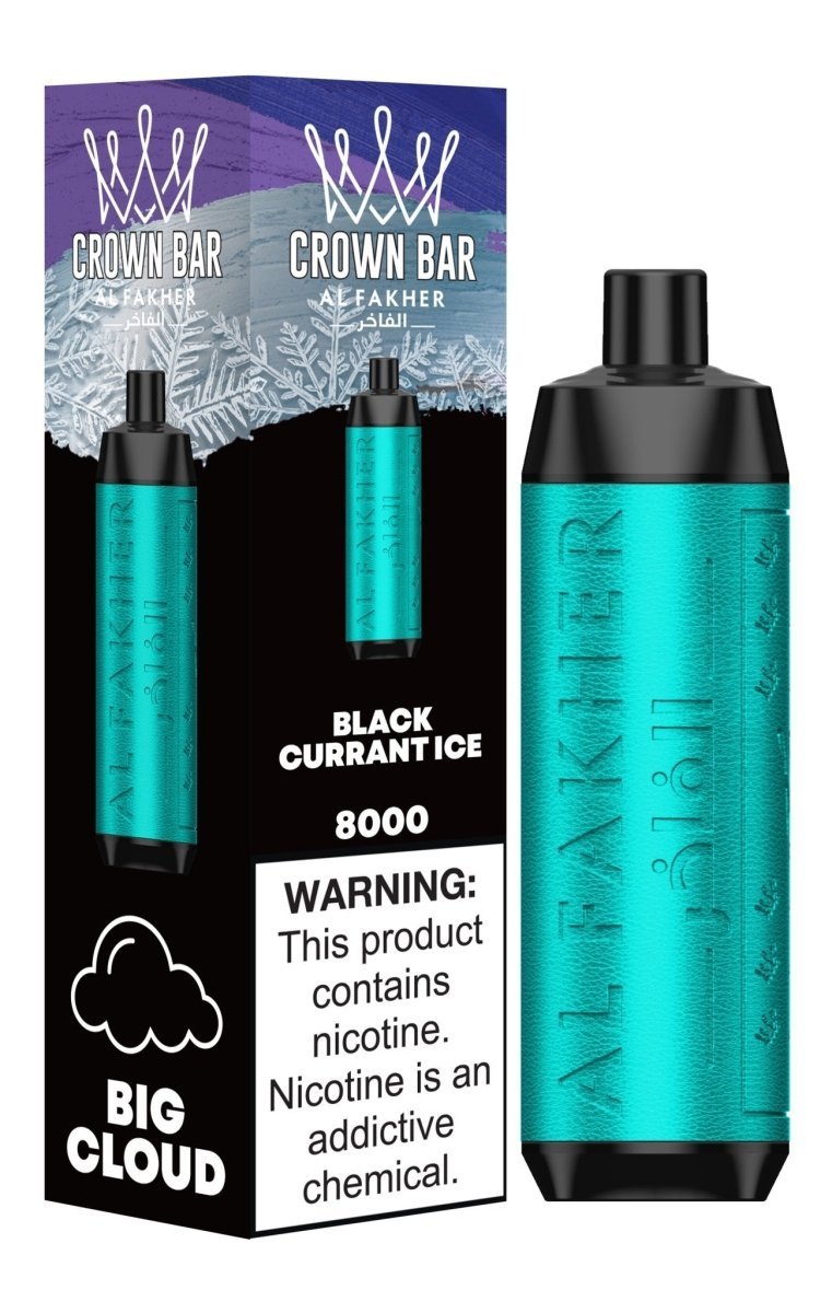 Al Fakher Crown Bar 8000 Puffs Disposable Vape Pack of 10 - Vape Villa