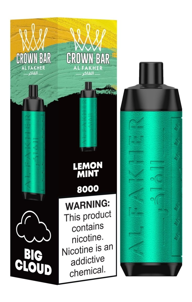 Al Fakher Crown Bar 8000 Puffs Disposable Vape Pack of 10 - Vape Villa