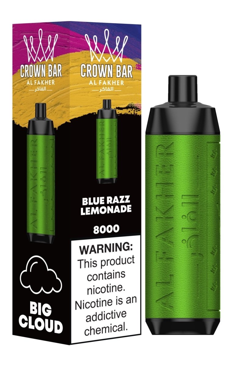 Al Fakher Crown Bar 8000 Puffs Disposable Vape - Vape Villa