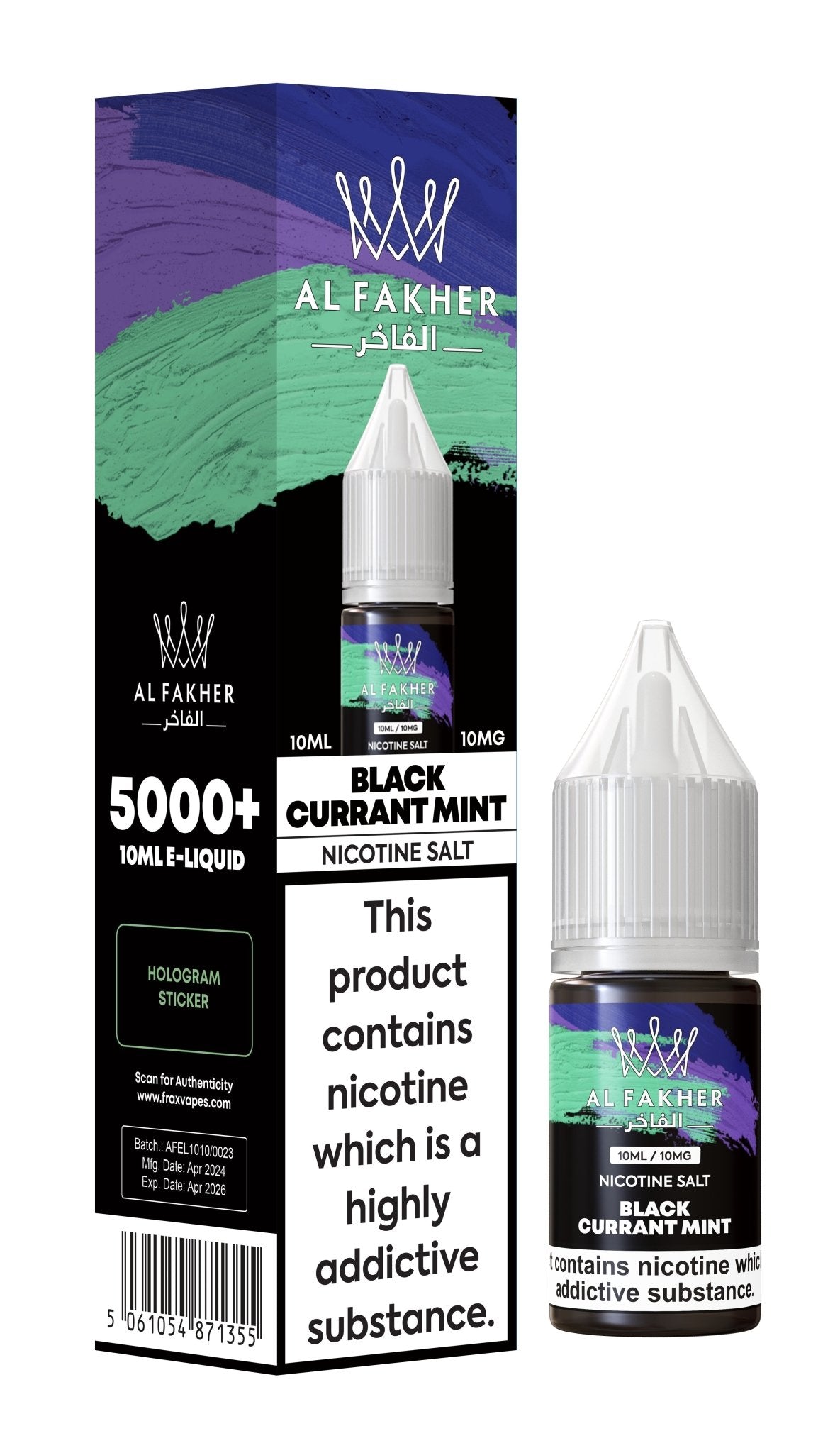 Al Fakher Nic Salt 10ml E - Liquid Box of 10 - Vape Villa