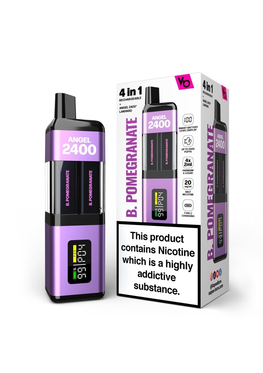 Angel 2400 Puffs Disposble Vape Kit by Vapes Bars - Vape Villa