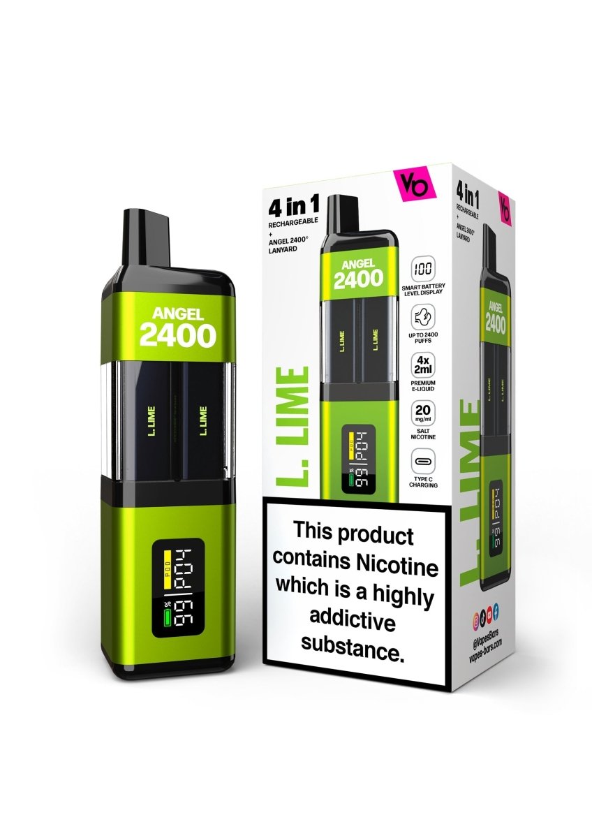 Angel 2400 Puffs Disposble Vape Kit by Vapes Bars - Vape Villa