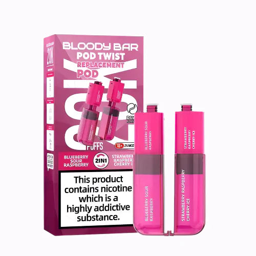 Bloody Bar 20K Ultra Twist Dual-Flavour Prefilled Pod Kit