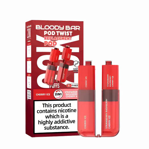 Bloody Bar 20K Ultra Twist Dual-Flavour Prefilled Pod Kit
