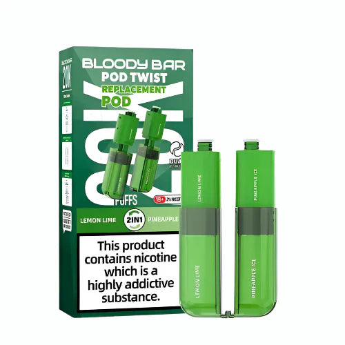 Bloody Bar 20K Ultra Twist Dual-Flavour Prefilled Pod Kit