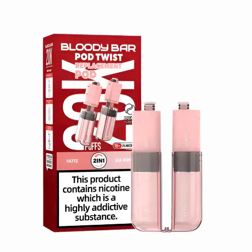 Bloody Bar 20K Ultra Twist Dual-Flavour Prefilled Pod Kit