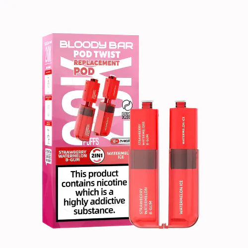 Bloody Bar 20K Ultra Twist Dual-Flavour Prefilled Pod Kit