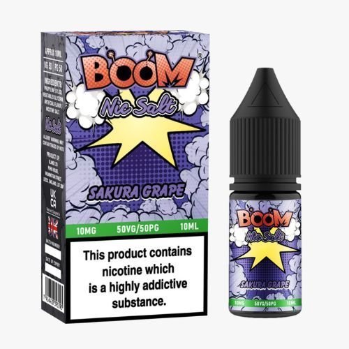 Boom Nic Salt 10ml E - Liquids - Vape Villa