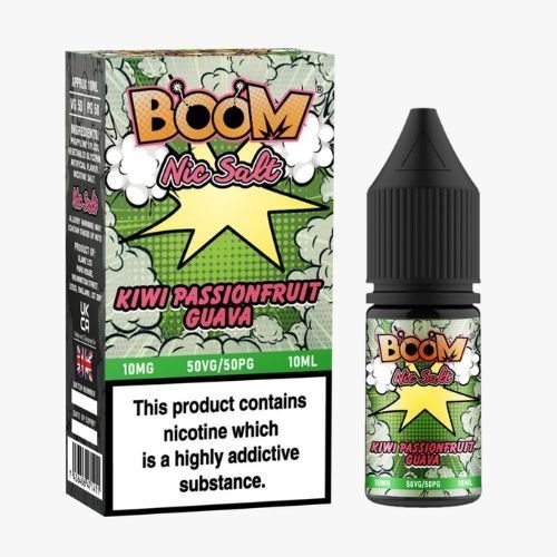 Boom Nic Salt 10ml E - Liquids - Vape Villa
