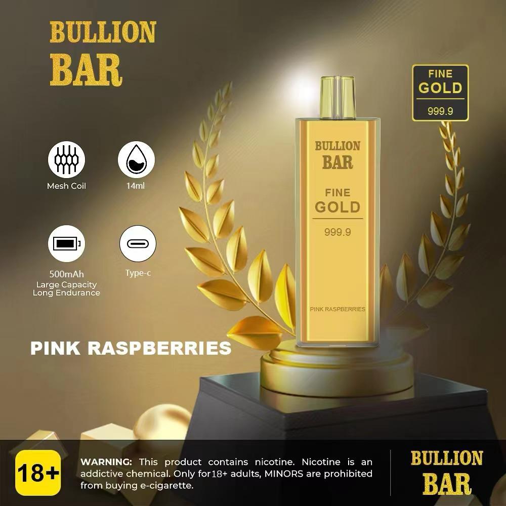 Bullion Bar 7000 Puffs Disposable Vape Device - Vape Villa