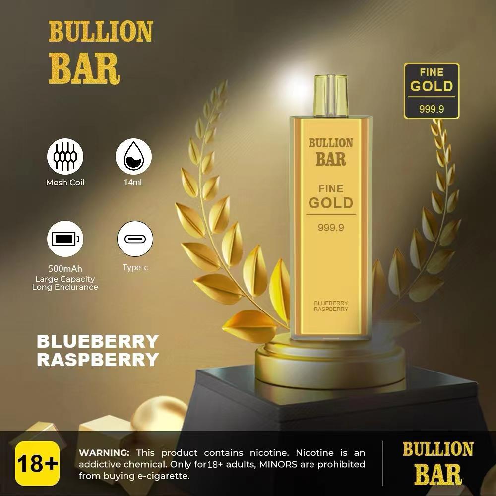 Bullion Bar 7000 Puffs Disposable Vape Device - Vape Villa