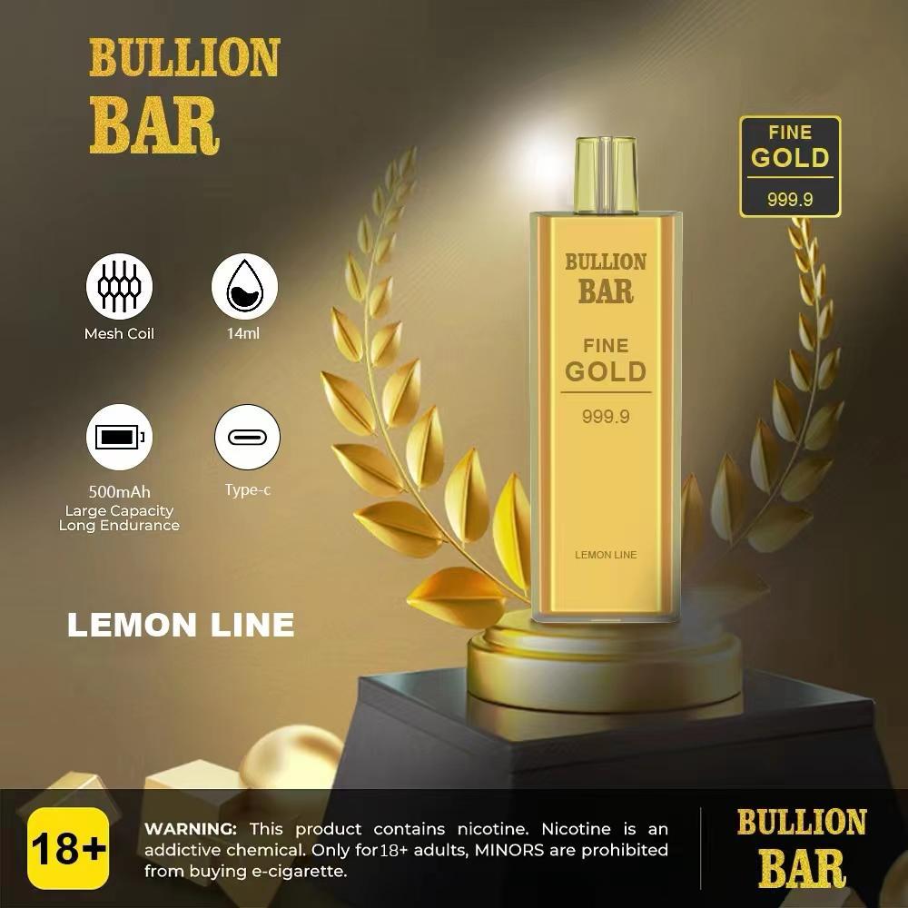 Bullion Bar 7000 Puffs Disposable Vape Device - Vape Villa