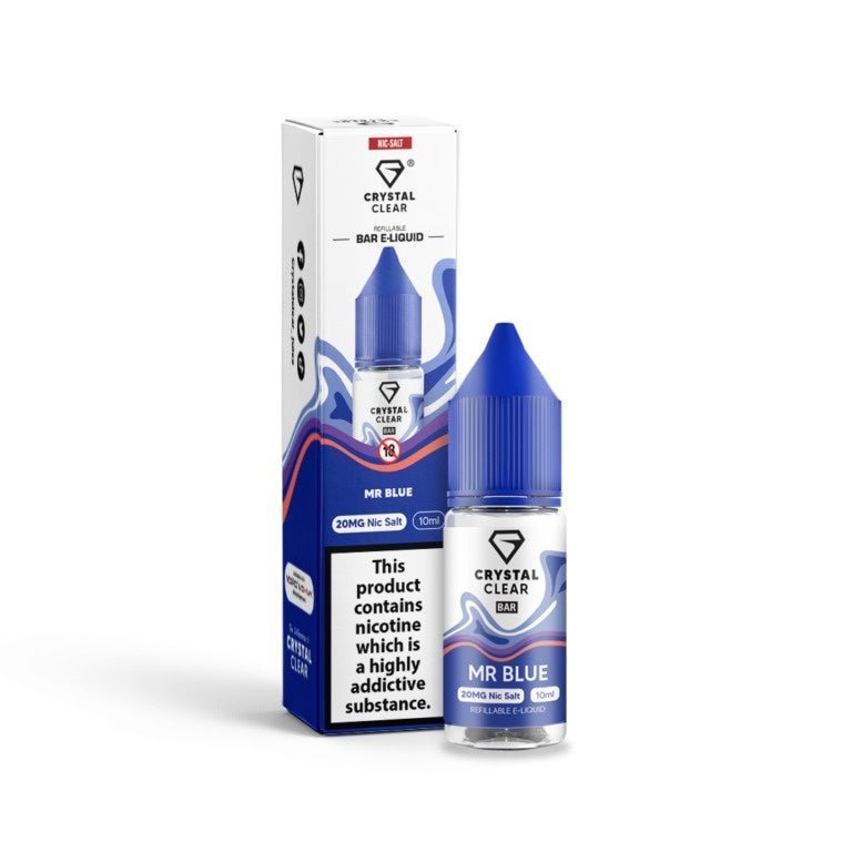 Crystal Clear 10ml Nic Salt - Vape Villa