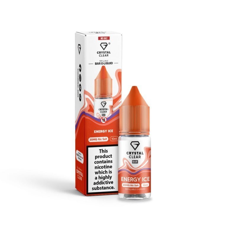 Crystal Clear 10ml Nic Salt - Vape Villa