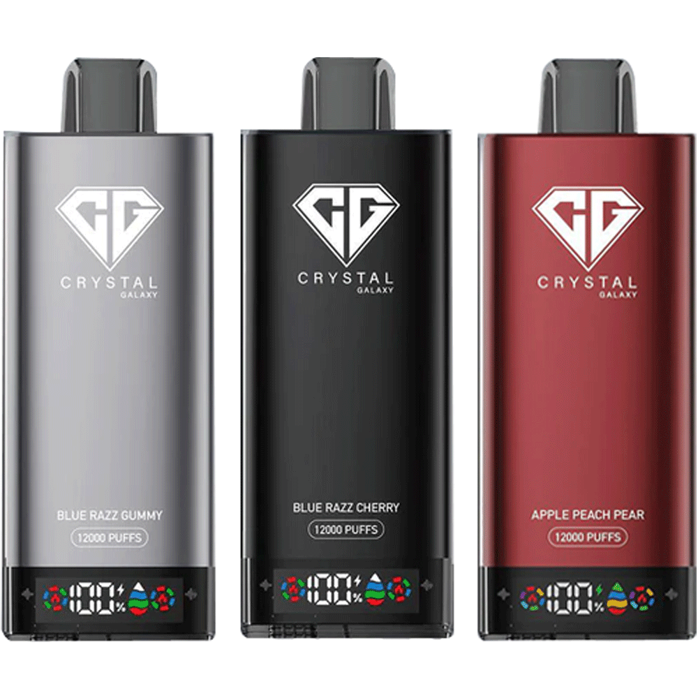 Crystal Galaxy 12000 Puffs Disposable Vape Pod – Sleek Design with Rich Flavours
