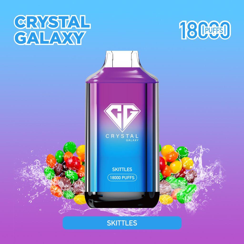 Crystal Galaxy 18000 Puffs Disposable Vape Device Box of 10 - Vape Villa