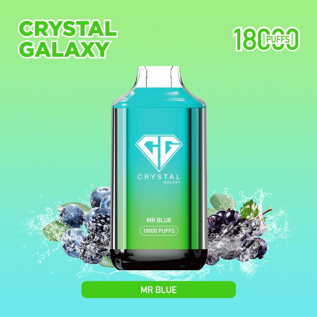 Crystal Galaxy 18000 Puffs Disposable Vape Device Box of 10 - Vape Villa