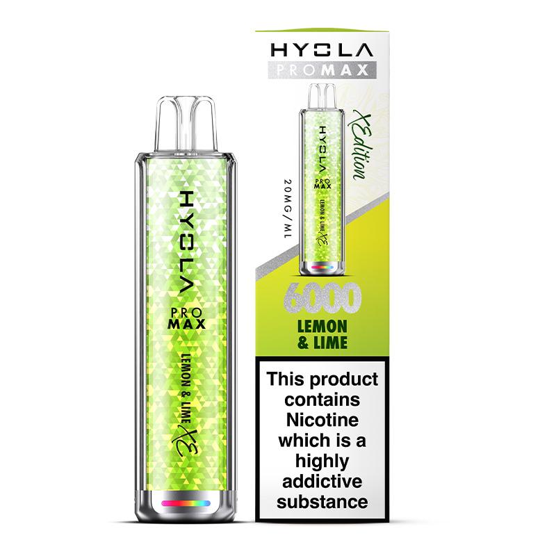 Hyola Pro Max 6000 Disposable Vape Box of 10 Hyola