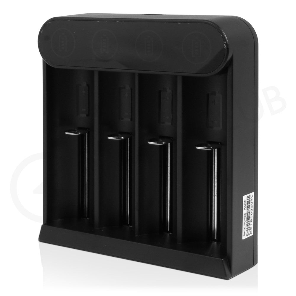 Efest K4 Slim USB-C Vape Battery Charger: Fast 4-Bay Smart Charging Hub