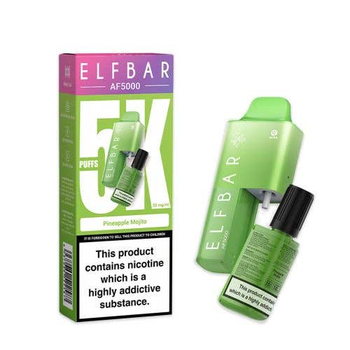 Elf Bar AF5000 Puffs Disposable Vape Device - Vape Villa