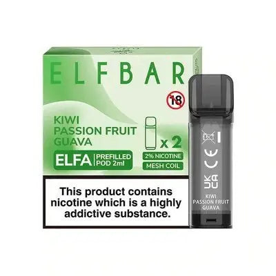 Elf Bar Elfa Prefilled Replacement Pods - Vape Villa