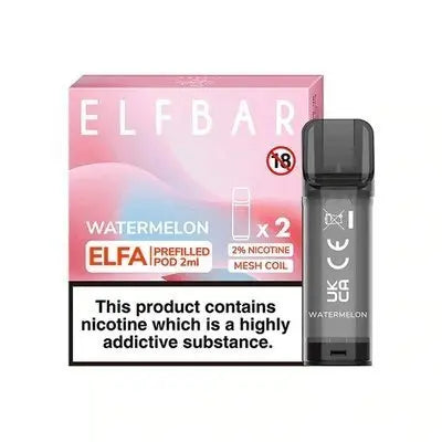 Elf Bar Elfa Prefilled Replacement Pods - Vape Villa