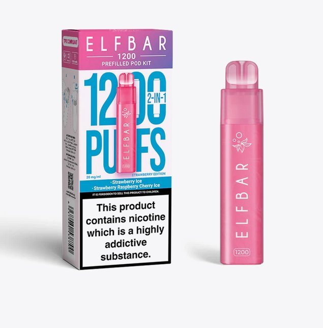 Elfbar 1200 Puffs 2 in 1 Prefilled Pod Kit - Vape Villa