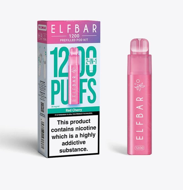 Elfbar 1200 Puffs 2 in 1 Prefilled Pod Kit - Vape Villa