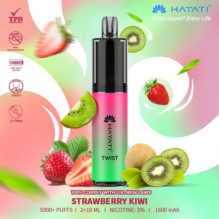 Hayati Twist 5500 Puffs Disposable Vape Pod Kit - Vape Villa