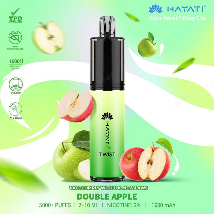 Hayati Twist 5500 Puffs Disposable Vape Pod Kit - Vape Villa