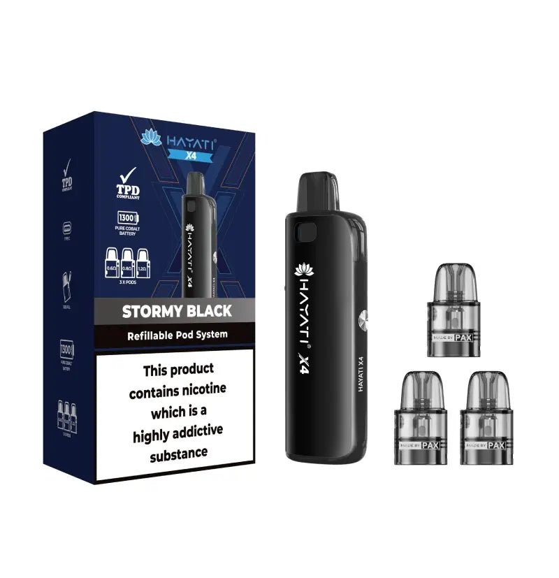 Hayati X4 Refillable Pod Vape Kit Device - Vape Villa