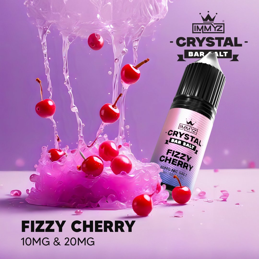 IMMYZ Crystal Bar Nic Salt 10ml E - liquid Pack of 10 - Vape Villa