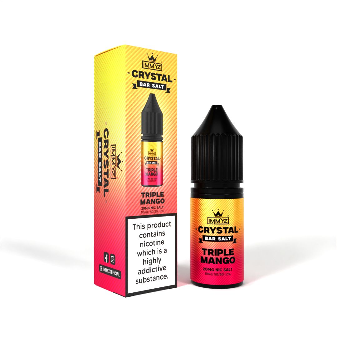 IMMYZ Crystal Bar Nic Salt 10ml E - liquid - Vape Villa