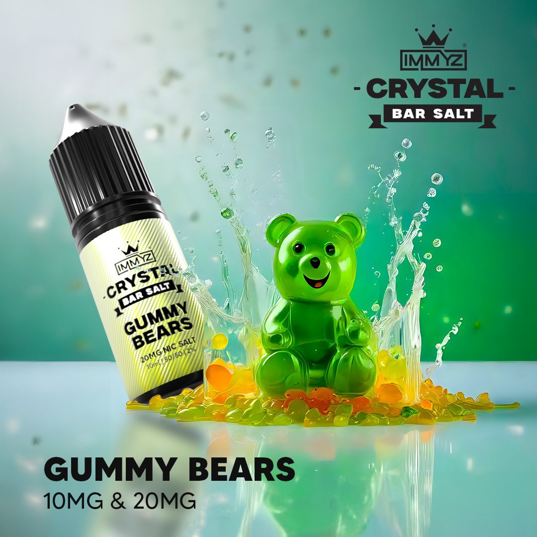 IMMYZ Crystal Bar Nic Salt 10ml E - liquid - Vape Villa