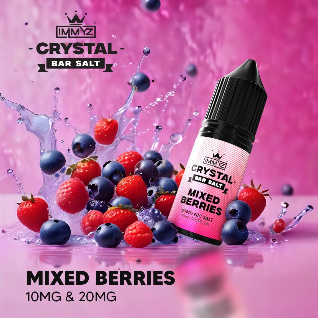 IMMYZ Crystal Bar Nic Salt 10ml E - liquid - Vape Villa