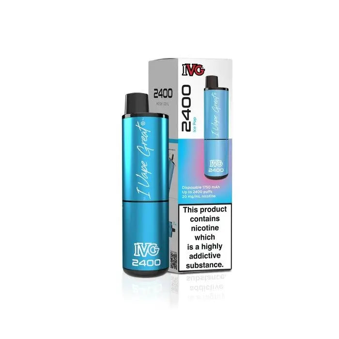 IVG 2400 Disposable Vape Pod Puff Bar Box of 5 - Vape Villa