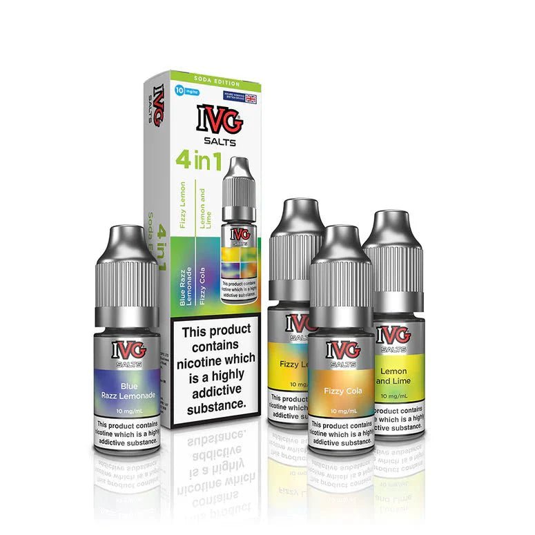 IVG 4 in 1 Nic Salt 10ml E - liquids - Vape Villa