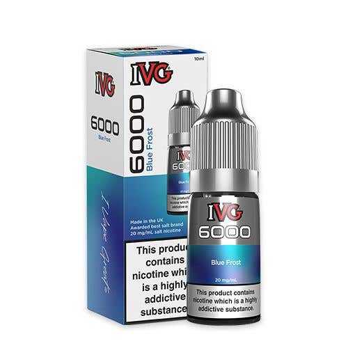 IVG 6000 Nic Salt 10ml Bottle (BOX OF 10) - Vape Villa