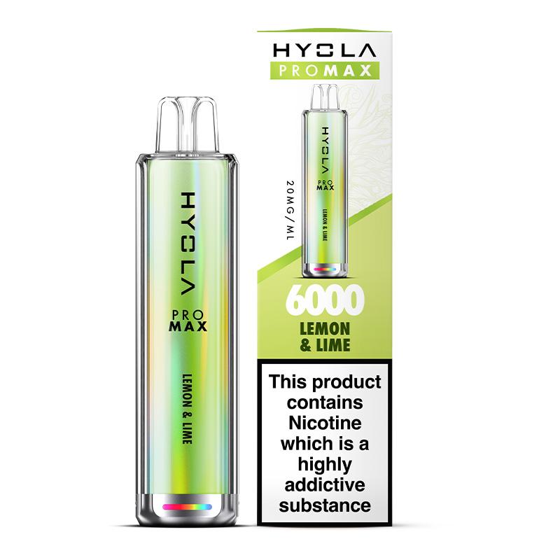 Hyola Pro Max 6000 Disposable Vape Box of 10 Hyola