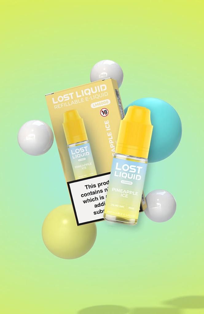 Lost Liquid Nic Salt 10ml E - liquids - Box of 10 - Vape Villa