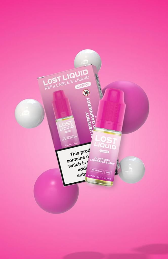 Lost Liquid Nic Salt 10ml E - liquids - Box of 10 - Vape Villa